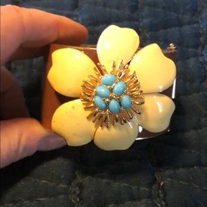 J crew embellished enamel cuff